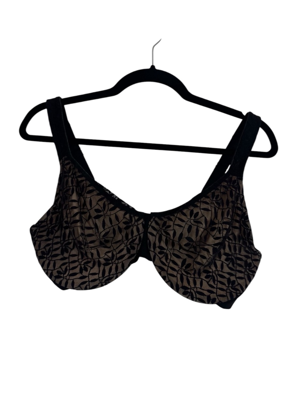 True & Co. Bra 40D Lingerie Minimizing Lace NEW